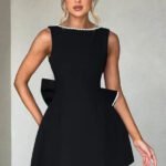Robe De Soiree Mariage Dos Nu Chic Noire