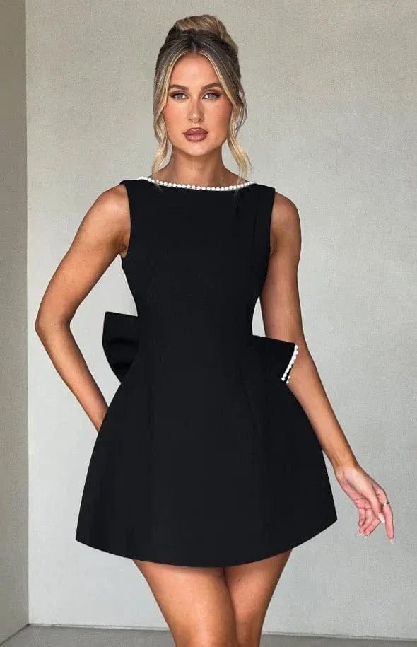Robe De Soiree Mariage Dos Nu Chic Noire