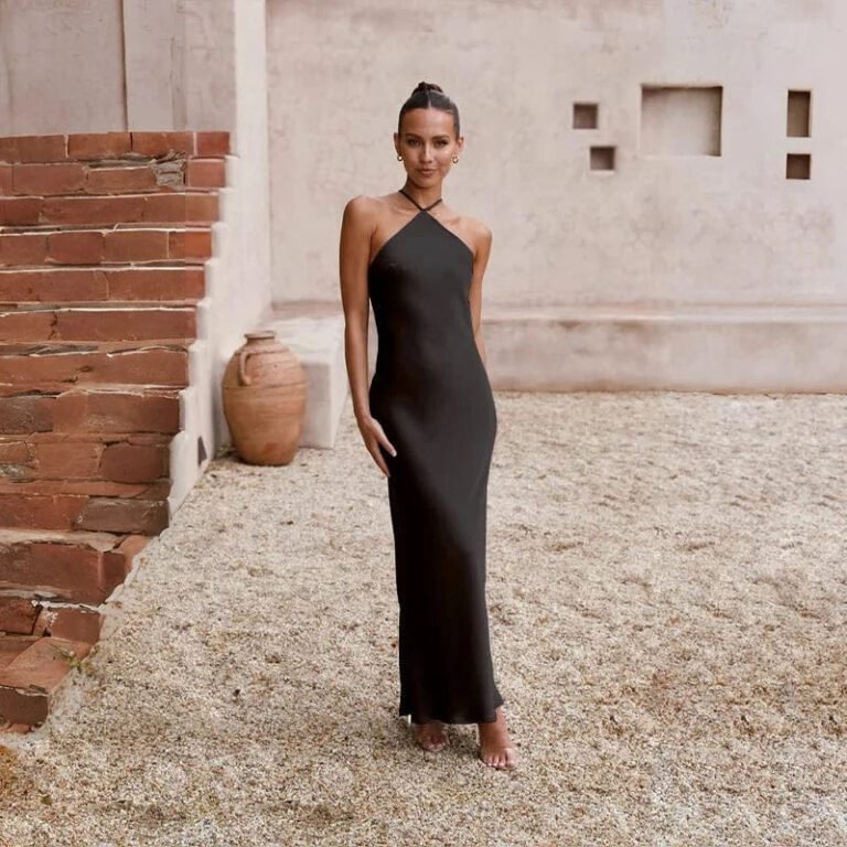 Robe De Soiree Mariage Dos Nu Noire 2