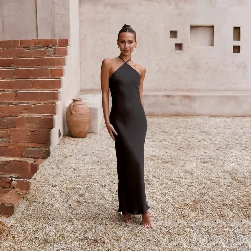 Robe De Soiree Mariage Dos Nu Noire 2