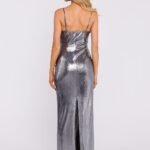 Robe De Soiree Metallique Chic Longue Moulante 6