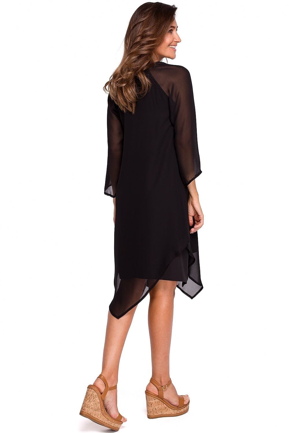 Robe De Soiree Noire Asymetrique