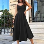Robe De Soiree Noire Chic Evasee 2