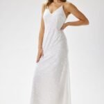 Robe De Soiree Paillette Chic Longue Bretelles 12
