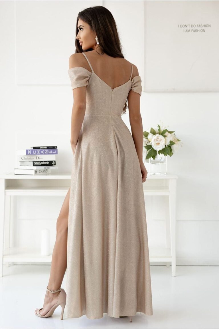 Robe De Soiree Paillette Longue Fendue 10