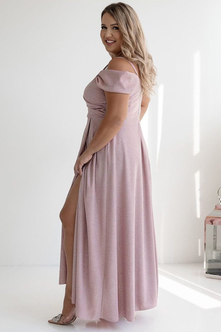 Robe De Soiree Paillette Longue Fendue 26