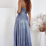 Robe De Soiree Paillettes Longue Fendue
