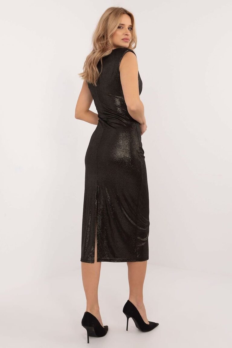 Robe De Soiree Sans Manches Midi Droite