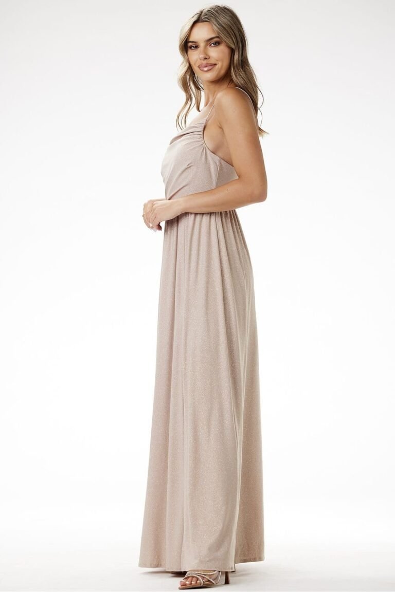 Robe De Soiree Sequin Longue Fendue 3