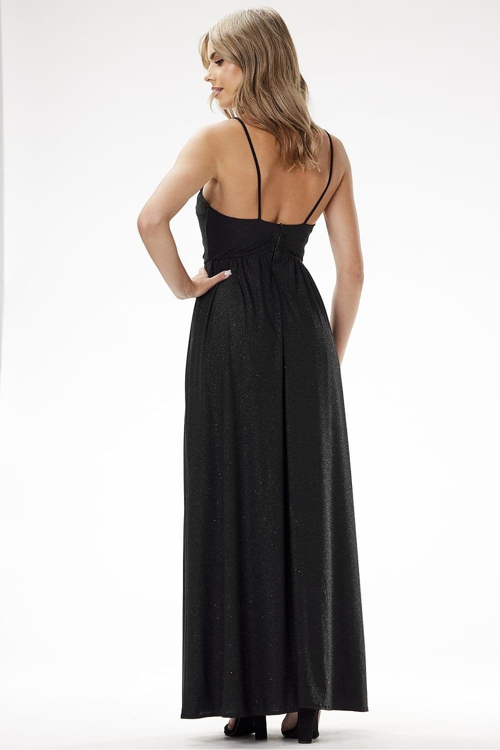 Robe De Soiree Sequin Longue Fendue 5