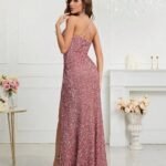Robe De Soiree Sequin Moulante Sexy