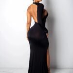 Robe De Soiree Sexy Fendue Moulante