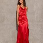 Robe De Soiree Sexy Rouge Longue 2