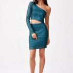 Robe De Soiree Sexy Sequin Asymetrique 3