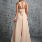 Robe Demoiselle Dhonneur Beige Creme