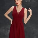 Robe Demoiselle Dhonneur Beige Creme 3