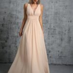 Robe Demoiselle Dhonneur Beige Creme Creme S