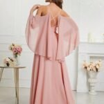 Robe Demoiselle Dhonneur Boheme Rose Poudre