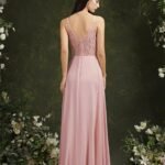 Robe Demoiselle Dhonneur Chic Dos Dentelle 5