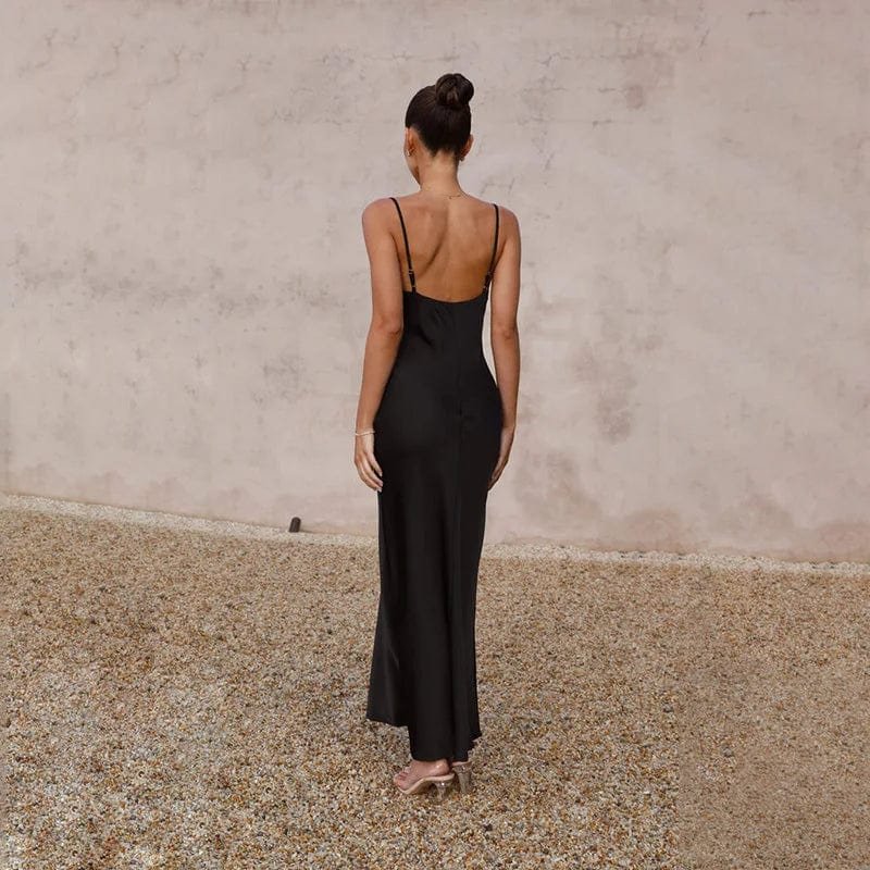 Robe Demoiselle Dhonneur En Satin 2