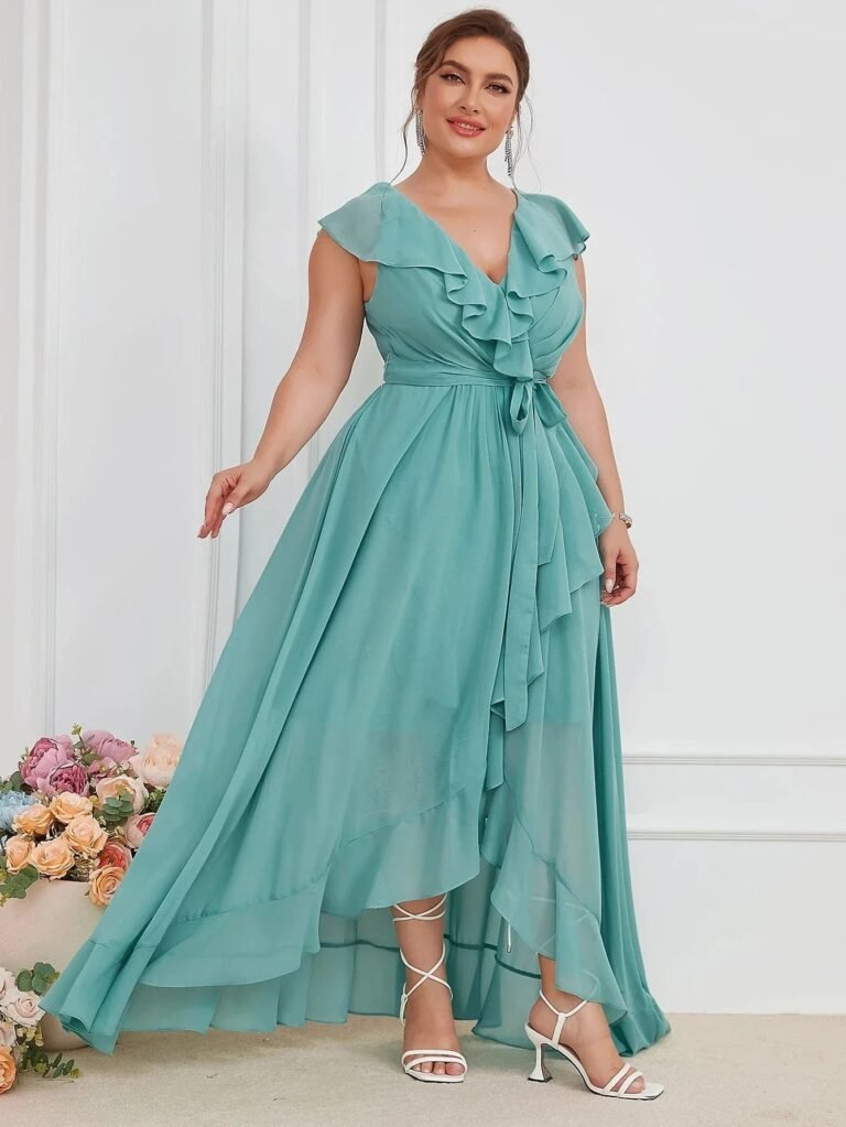 Robe Demoiselle Dhonneur Grande Taille 3