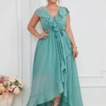 Robe Demoiselle Dhonneur Grande Taille 4
