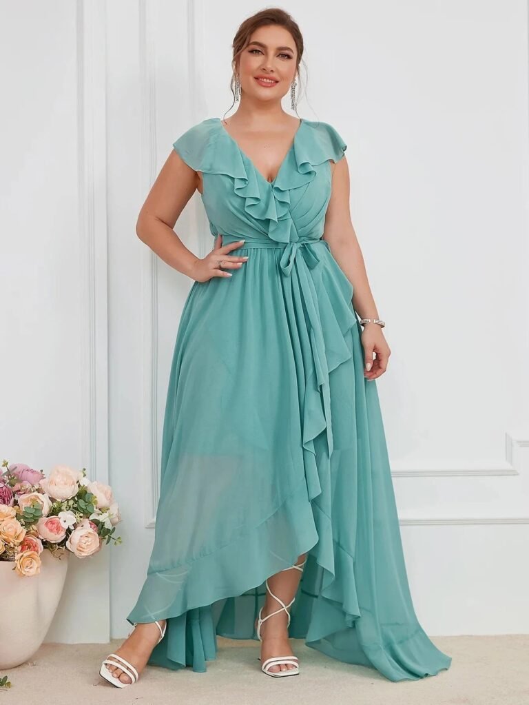 Robe Demoiselle Dhonneur Grande Taille 4