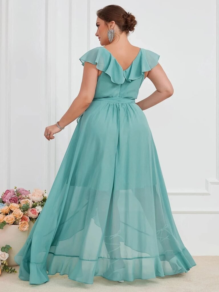 Robe Demoiselle Dhonneur Grande Taille 5