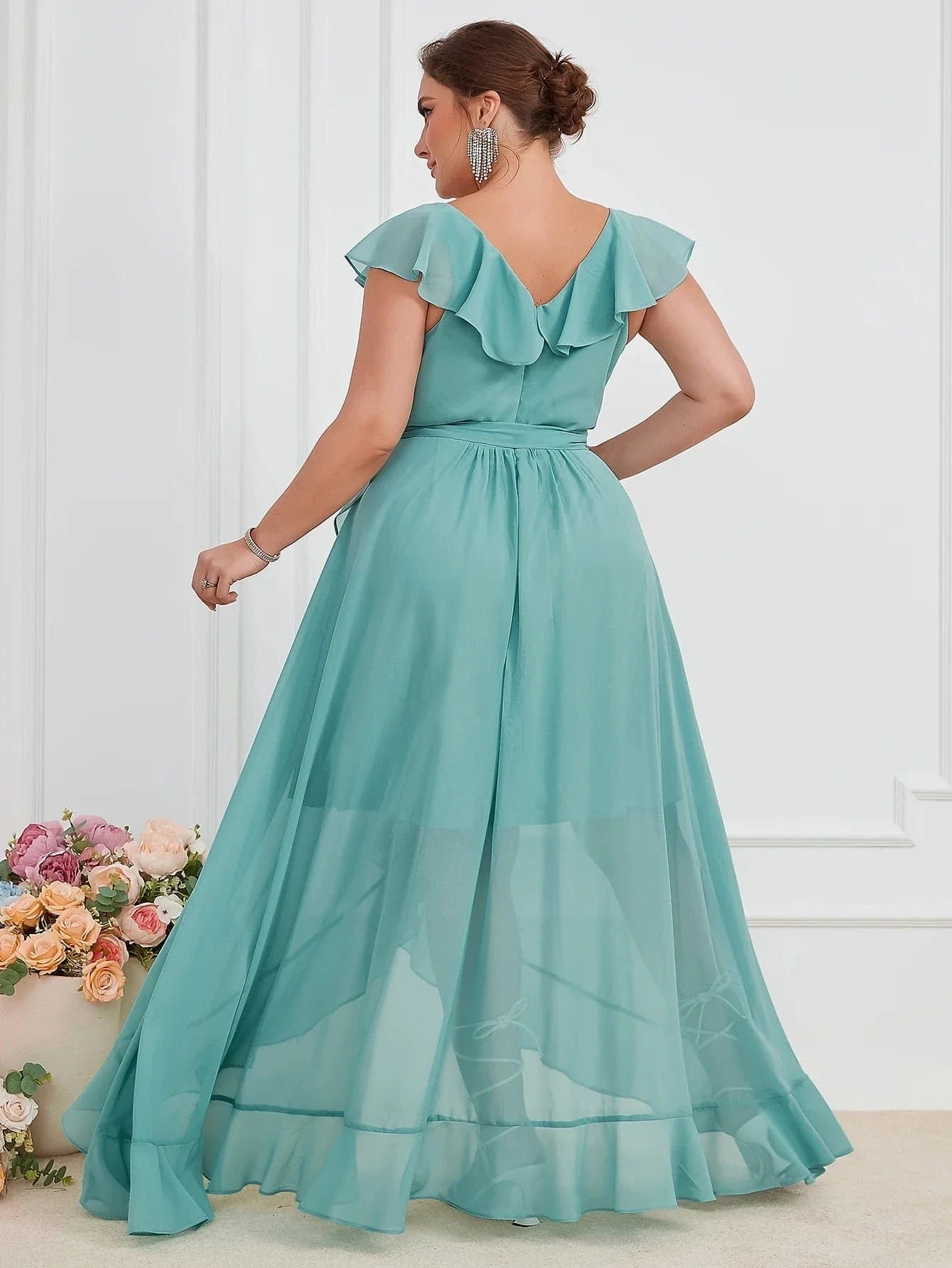 Robe Demoiselle Dhonneur Grande Taille 5