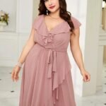 Robe Demoiselle Dhonneur Grande Taille 7