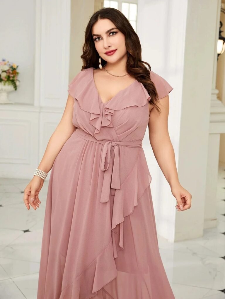 Robe Demoiselle Dhonneur Grande Taille 7