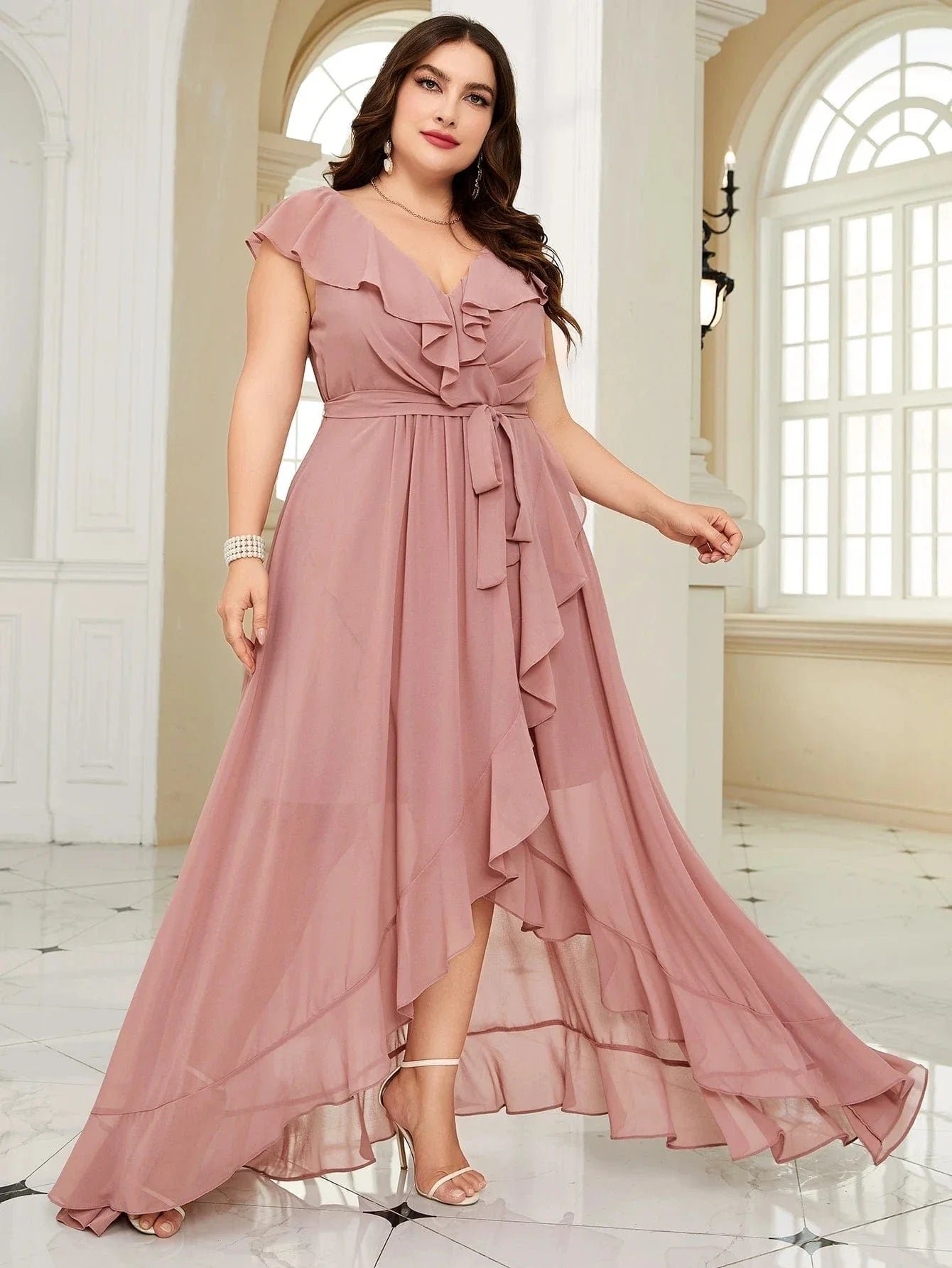 Robe Demoiselle Dhonneur Grande Taille 8