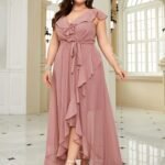 Robe Demoiselle Dhonneur Grande Taille 9