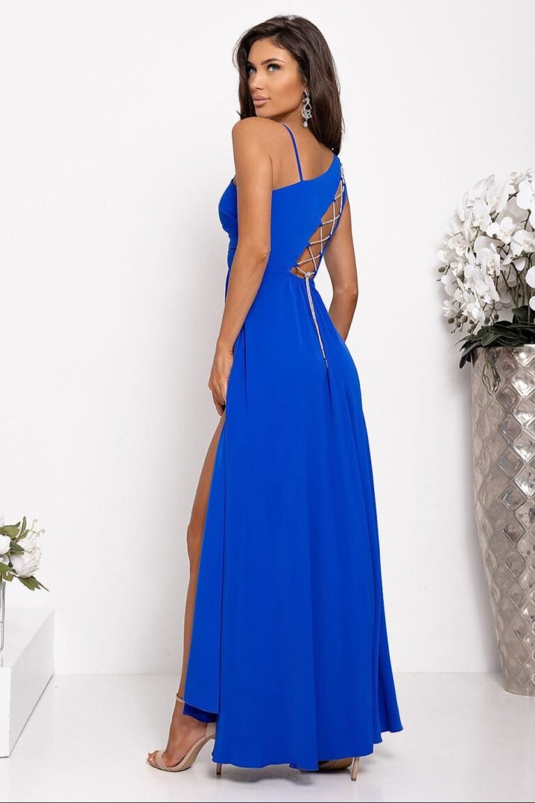 Robe Demoiselle Dhonneur Longue Fendue 12