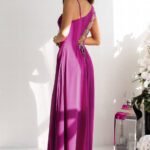Robe Demoiselle Dhonneur Longue Fendue