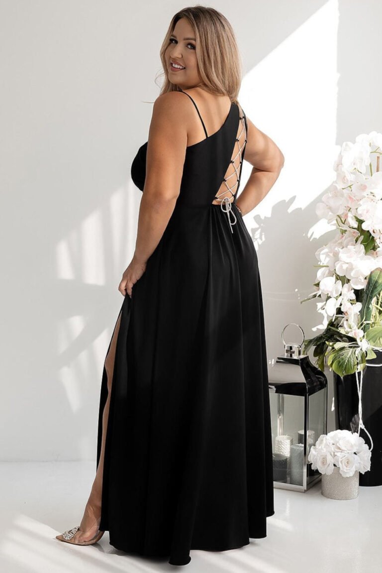Robe Demoiselle Dhonneur Longue Fendue 18