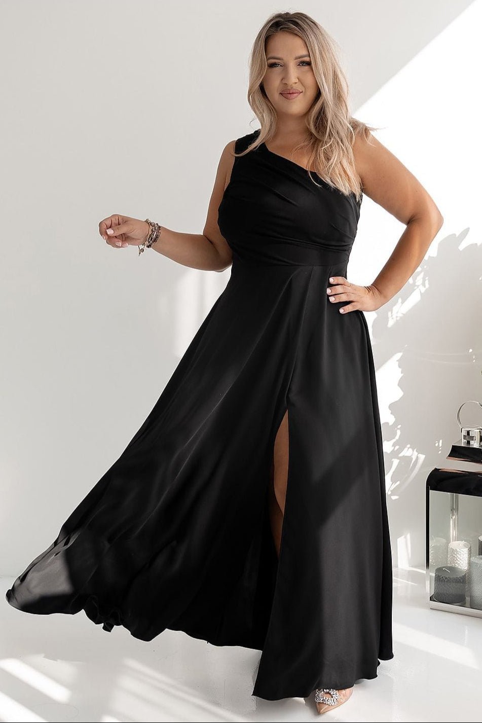 Robe Demoiselle Dhonneur Longue Fendue 19