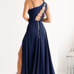 Robe Demoiselle Dhonneur Longue Fendue 2
