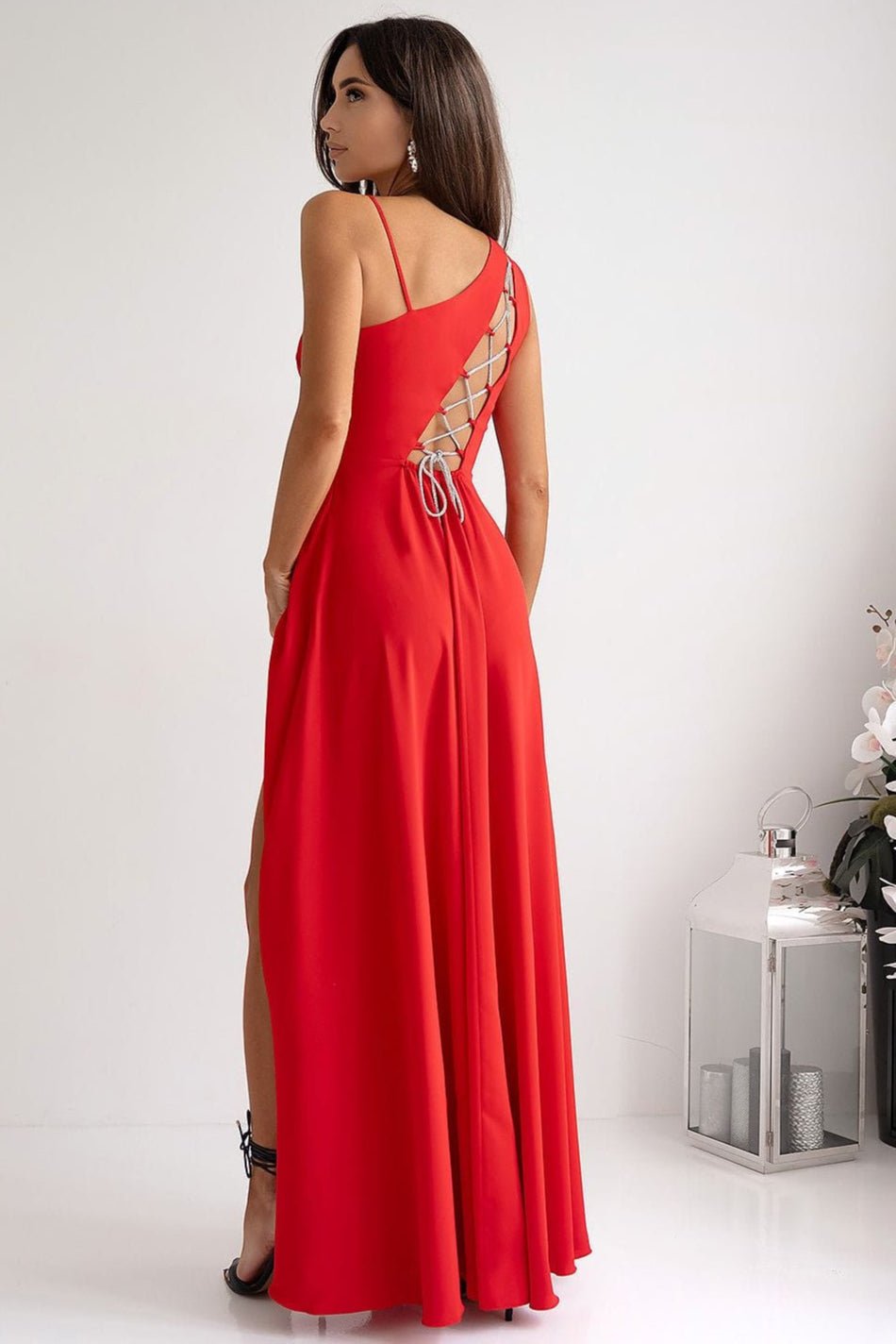 Robe Demoiselle Dhonneur Longue Fendue 21
