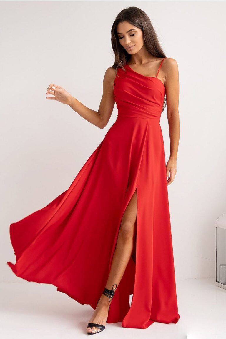 Robe Demoiselle Dhonneur Longue Fendue 22