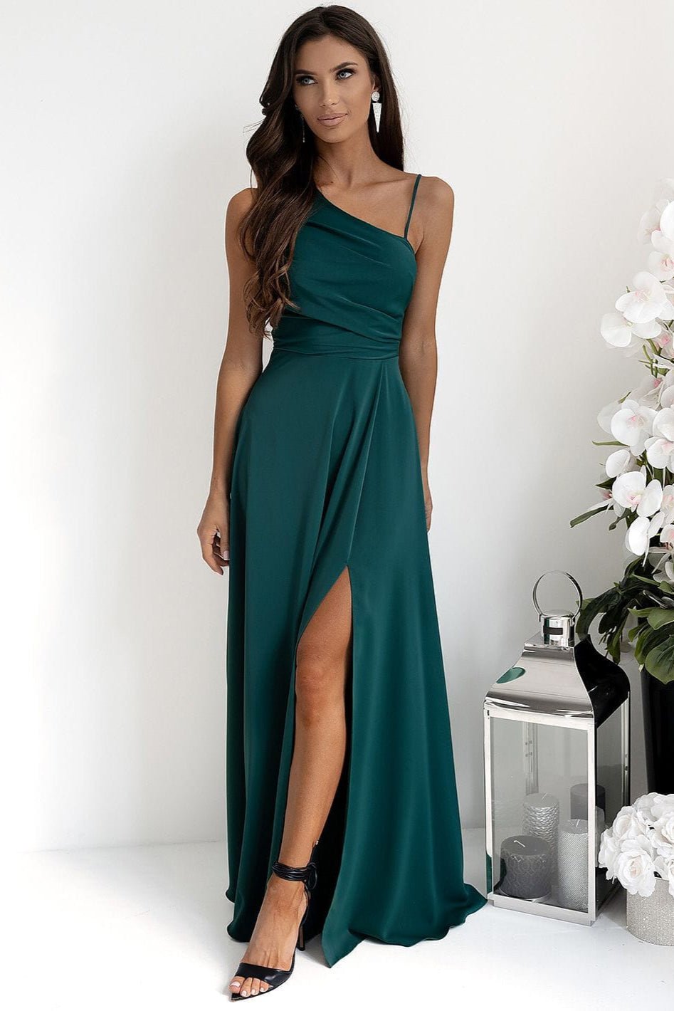 Robe Demoiselle Dhonneur Longue Fendue 4