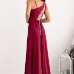 Robe Demoiselle Dhonneur Longue Fendue 7
