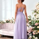 Robe Demoiselle Dhonneur Mauve Lilas