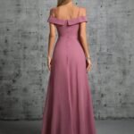 Robe Demoiselle Dhonneur Rose Pastel 5