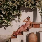 Robe Demoiselle Dhonneur Rose Poudre Longue 4