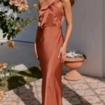 Robe Demoiselle Dhonneur Terracotta 14