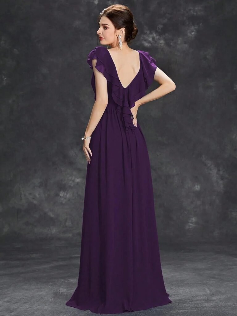 Robe Demoiselle Dhonneur Terracotta 2