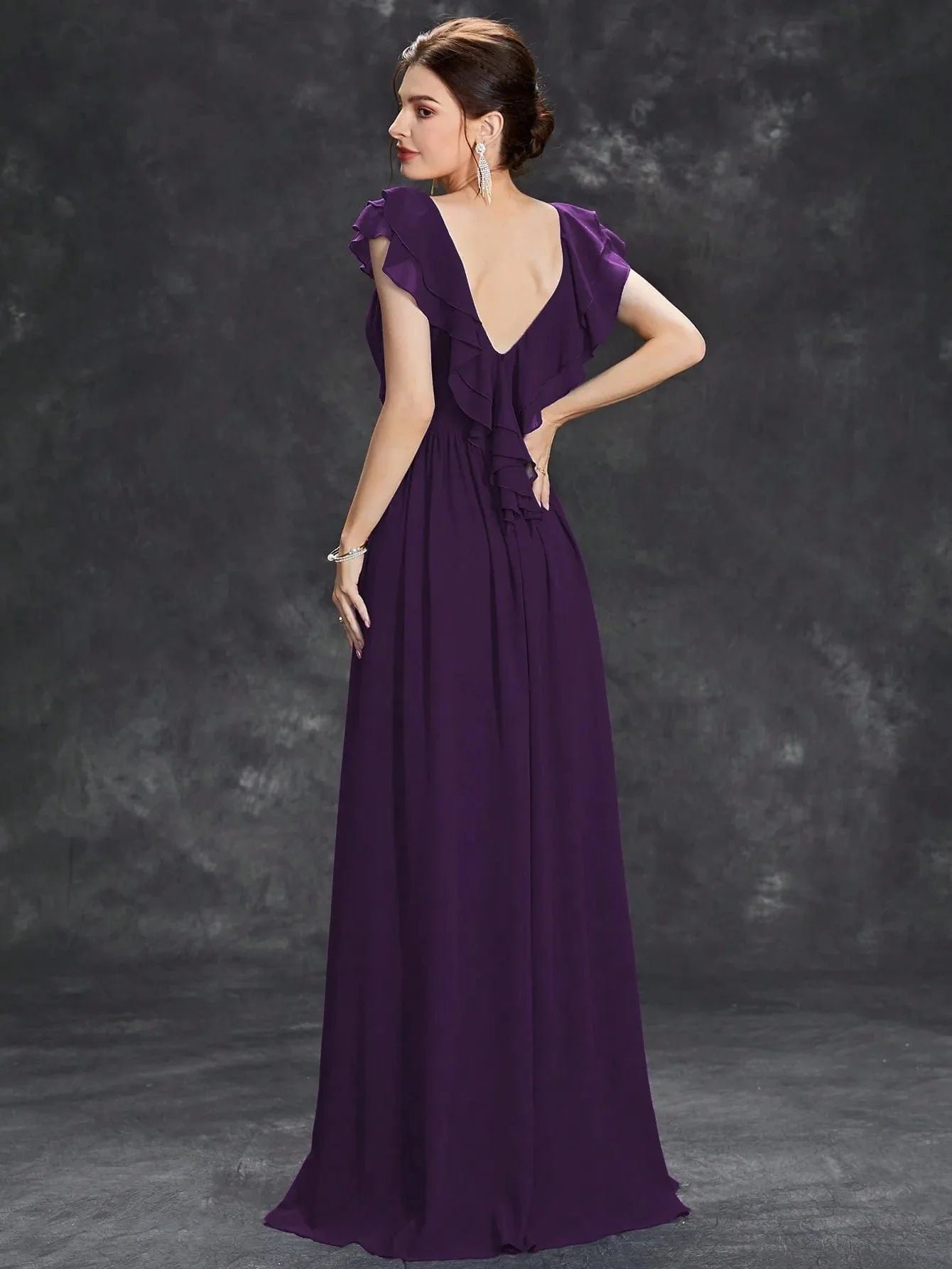 Robe Demoiselle Dhonneur Terracotta 2