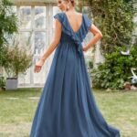 Robe Demoiselle Dhonneur Terracotta 5