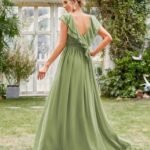 Robe Demoiselle Dhonneur Terracotta 8